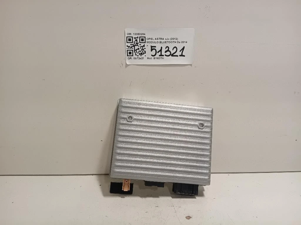 Modulo Bluetooth 13353284 Opel Astra J 2012