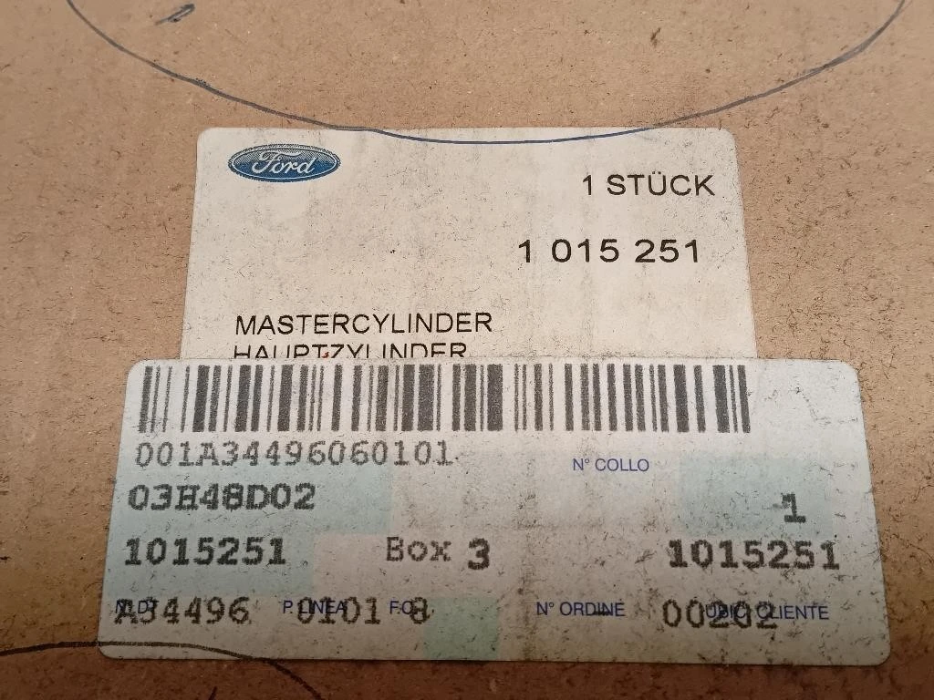 Pompa Freno ANT 1015251 Ford Fiesta V 2002