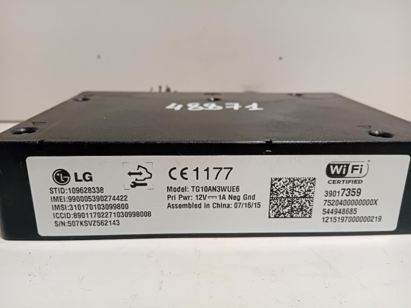 Modulo Bluetooth 39017359 Opel Astra K 2016