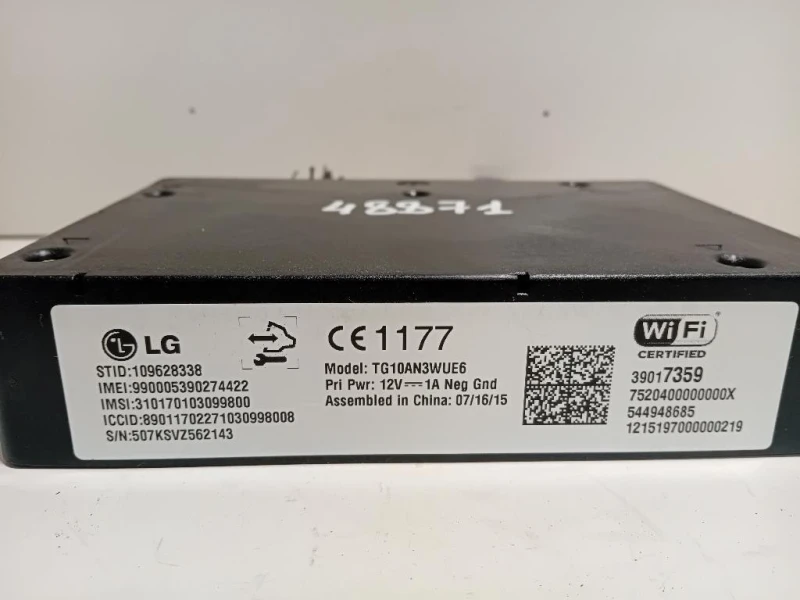 Modulo Bluetooth 39017359 Opel Astra K 2016