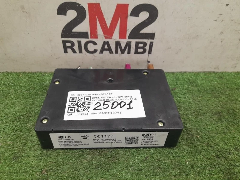 Modulo Bluetooth 39017359 WIFI HOTSPOT Opel Astra K SW 2016