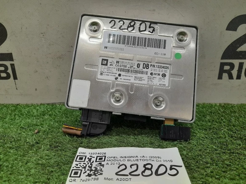 Modulo Bluetooth 13334026 Opel Insignia A 2009