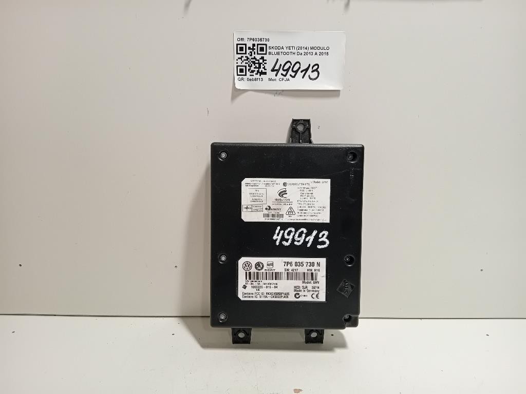 Modulo Bluetooth 7P6035730 Skoda YETI 2014