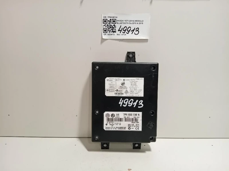 Modulo Bluetooth 7P6035730 Skoda YETI 2014