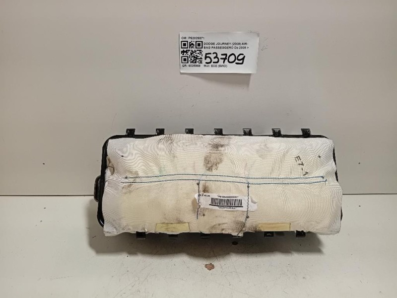 Air-bag Passeggero 07356249200 ANNO 2023 Citroen Jumper III 2014