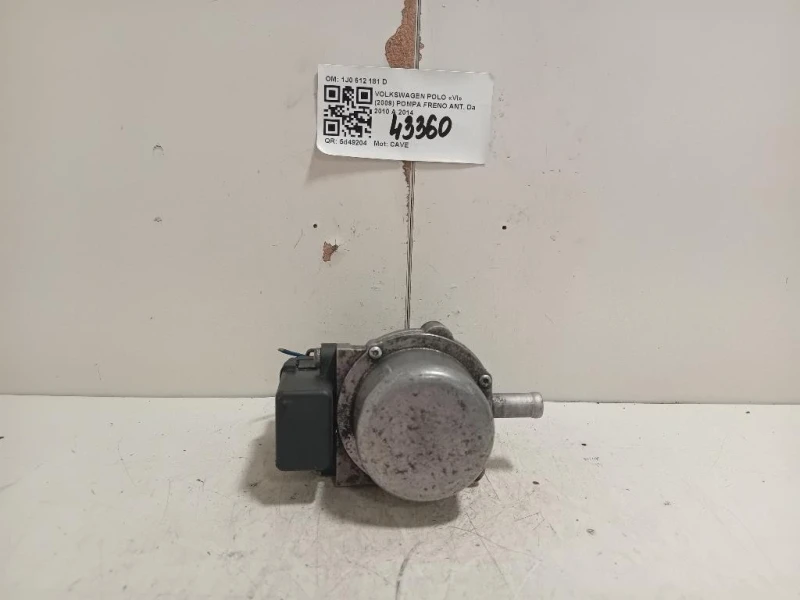Pompa Freno ANT 1J0 612 181 D Volkswagen POLO VI 2009