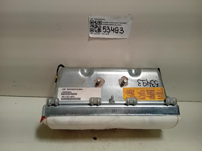 Air-bag Passeggero 07356249200 ANNO 2023 Citroen Jumper III 2014