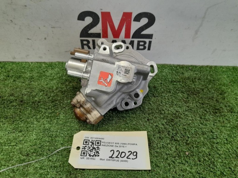 Pompa Iniezione 9674984480 Peugeot 3008 I 2009