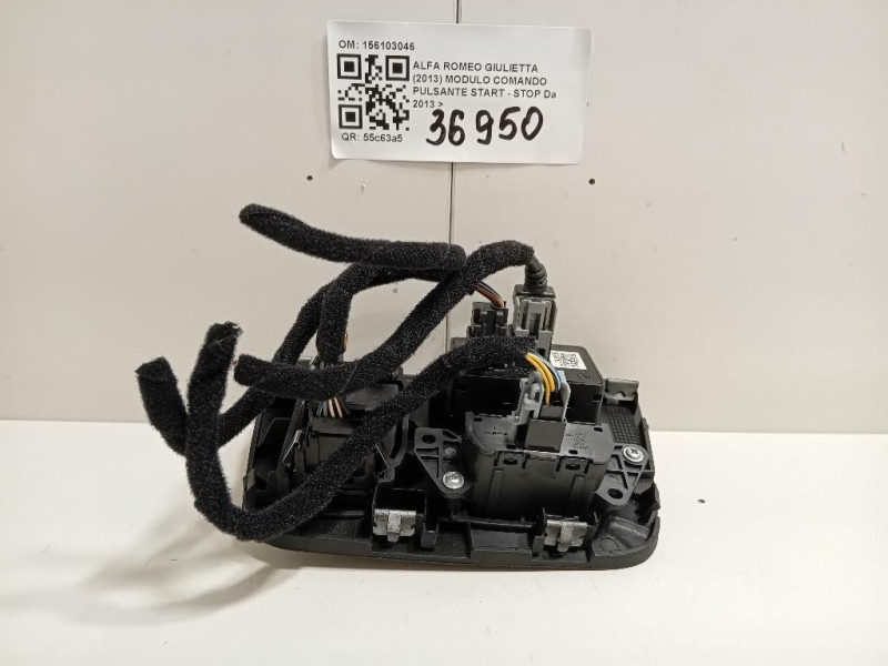 Modulo Comando Pulsante Start - STOP 156103046 Alfa Romeo Giulietta 2013