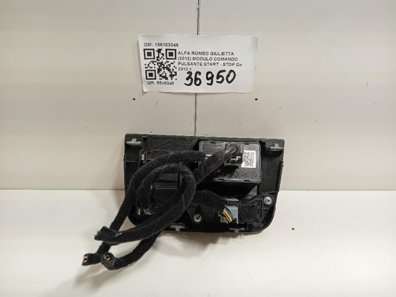 Modulo Comando Pulsante Start - STOP 156103046 Alfa Romeo Giulietta 2013