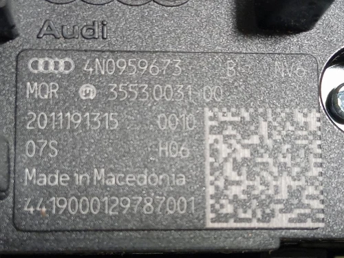 Modulo Comando Pulsante Start - STOP 4N0959673 B Audi A6 4GD Avant 2016