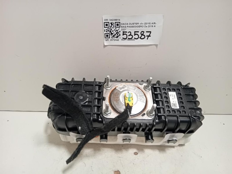Air-bag Passeggero 34239914 Dacia Duster II 2018