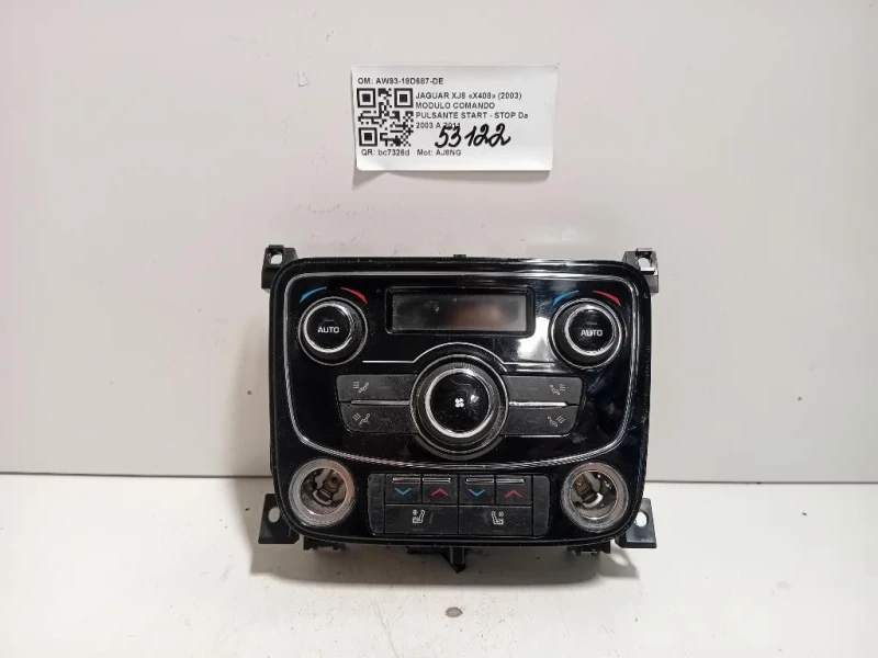 Modulo Comando Pulsante Start - STOP AW93-18D687-DE Jaguar XJ8 X408 2003