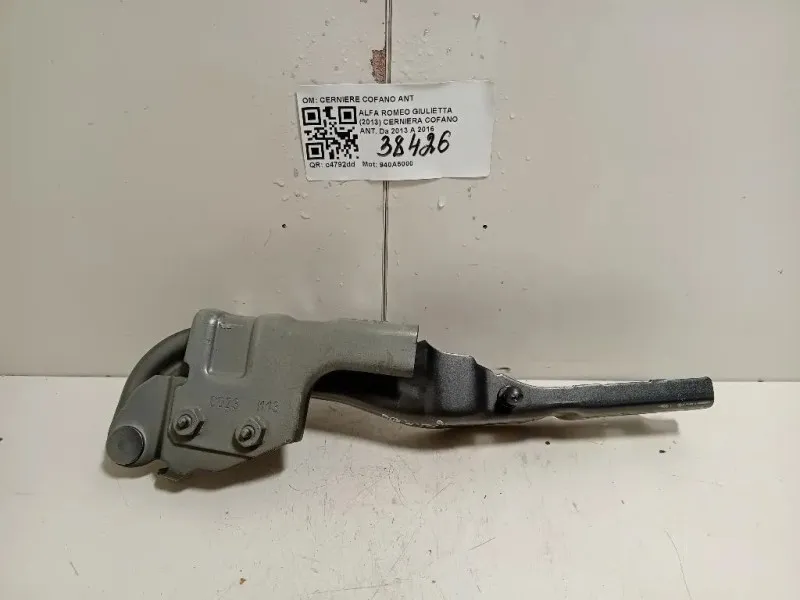Cerniera Cofano ANT CERNIERE COFANO ANT Alfa Romeo Giulietta 2013