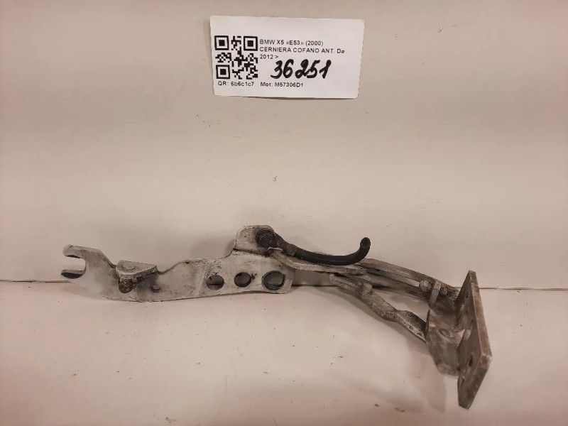 Cerniera Cofano ANT  Bmw X5 E53 2000