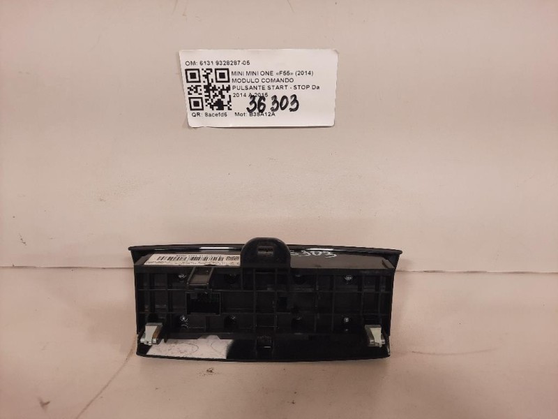 Modulo Comando Pulsante Start - STOP 6131 9328287-05 Mini MINI ONE F55 2014