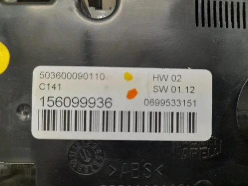 Modulo Comando Riscaldamento Clima 156099936 Alfa Romeo Giulietta 2010