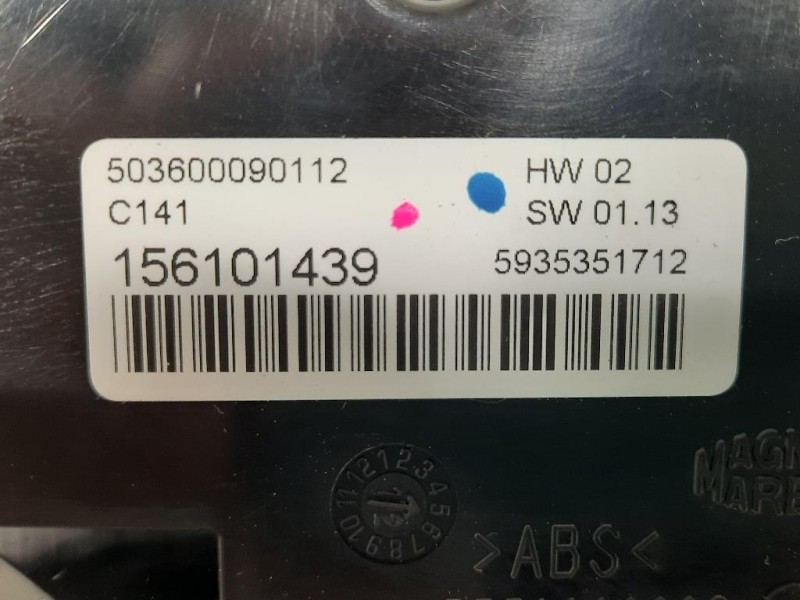 Modulo Comando Riscaldamento Clima 156101439 Alfa Romeo Giulietta 2010