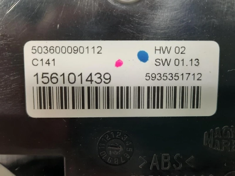 Modulo Comando Riscaldamento Clima 156101439 Alfa Romeo Giulietta 2010