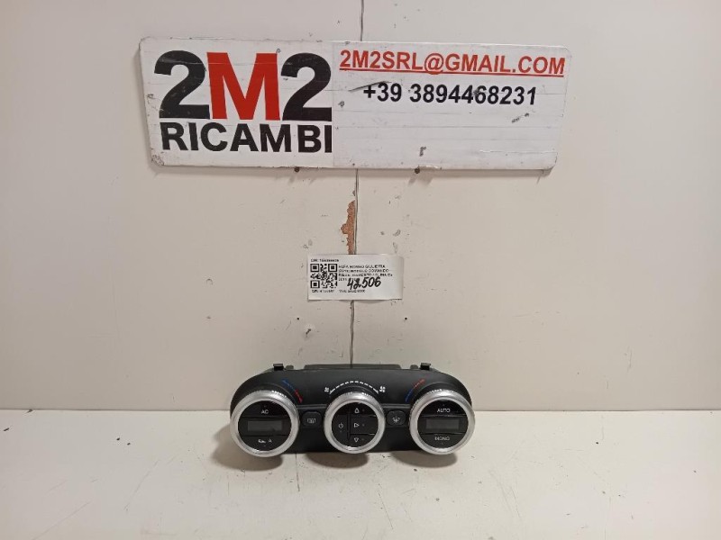 Modulo Comando Riscaldamento Clima 156099936 Alfa Romeo Giulietta 2010