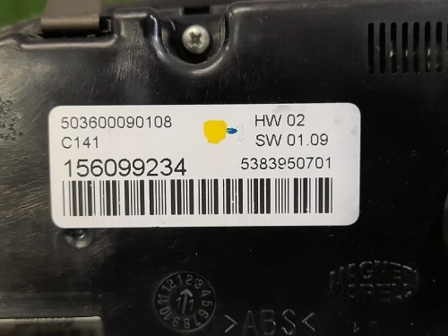 Modulo Comando Riscaldamento Clima 156099234 Alfa Romeo Giulietta 2010