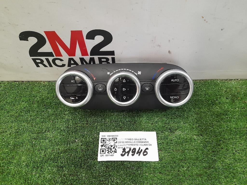 Modulo Comando Riscaldamento Clima 156099234 Alfa Romeo Giulietta 2010