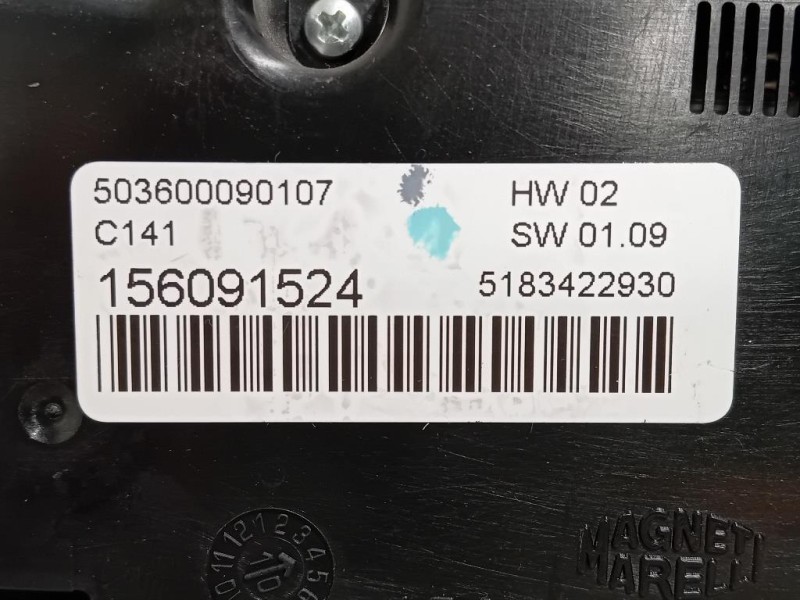 Modulo Comando Riscaldamento Clima 156091524 Alfa Romeo Giulietta 2010