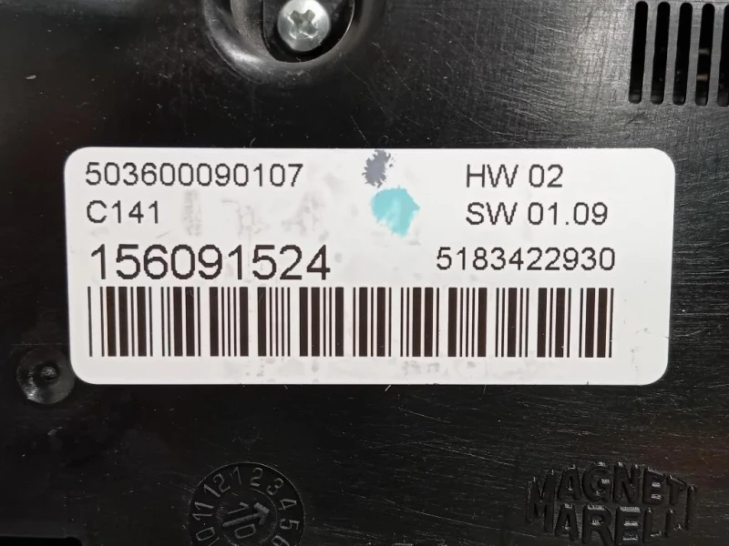 Modulo Comando Riscaldamento Clima 156091524 Alfa Romeo Giulietta 2010