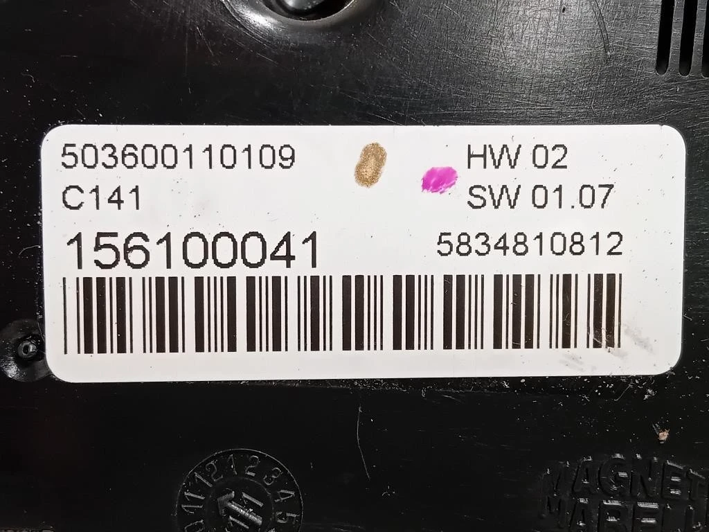 Modulo Comando Riscaldamento Clima 156091524 Alfa Romeo Giulietta 2010