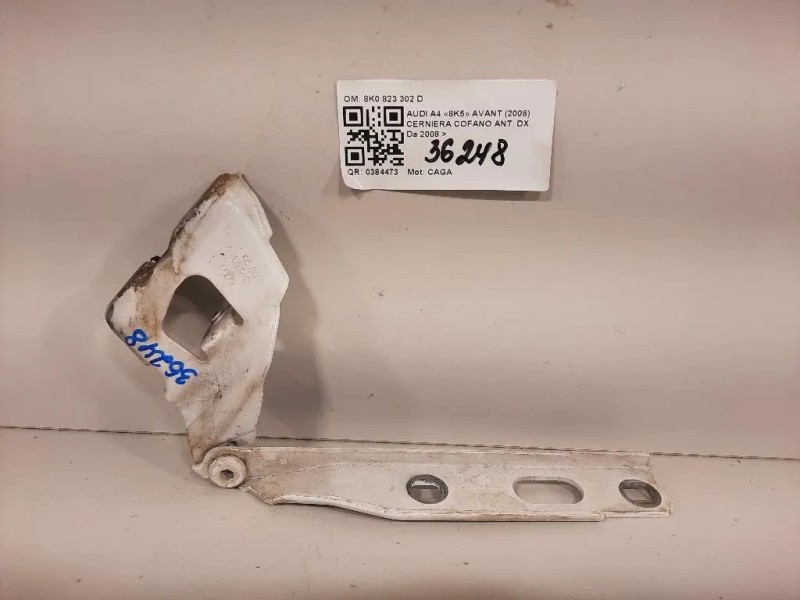 Cerniera Cofano ANT DX 8K0 823 302 D Audi A4 8K5 Avant 2008