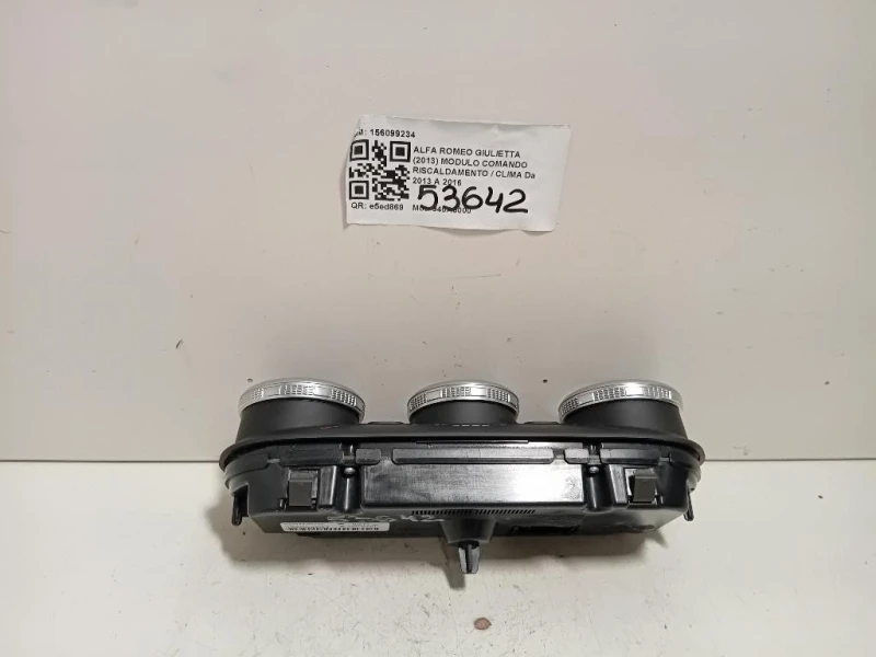 Modulo Comando Riscaldamento Clima 156099234 Alfa Romeo Giulietta 2013
