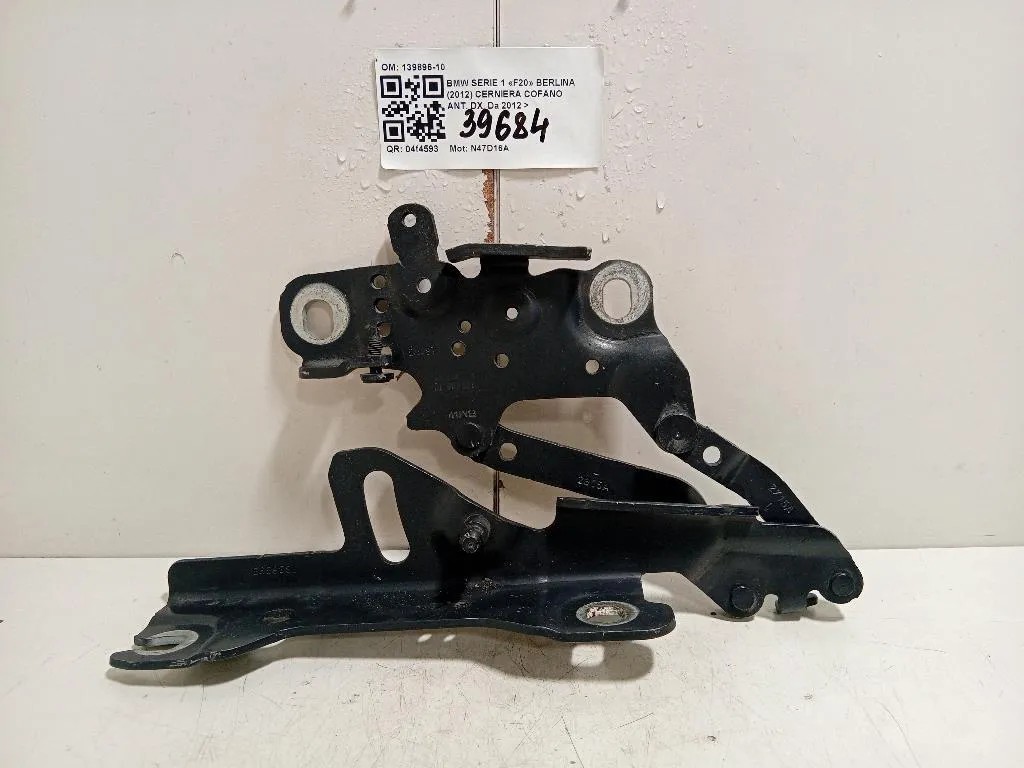 Cerniera Cofano ANT DX 139896-10 Bmw Serie 1 F20 Berlina 2012