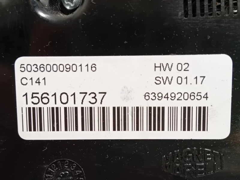 Modulo Comando Riscaldamento Clima 156101737 Alfa Romeo Giulietta 2013