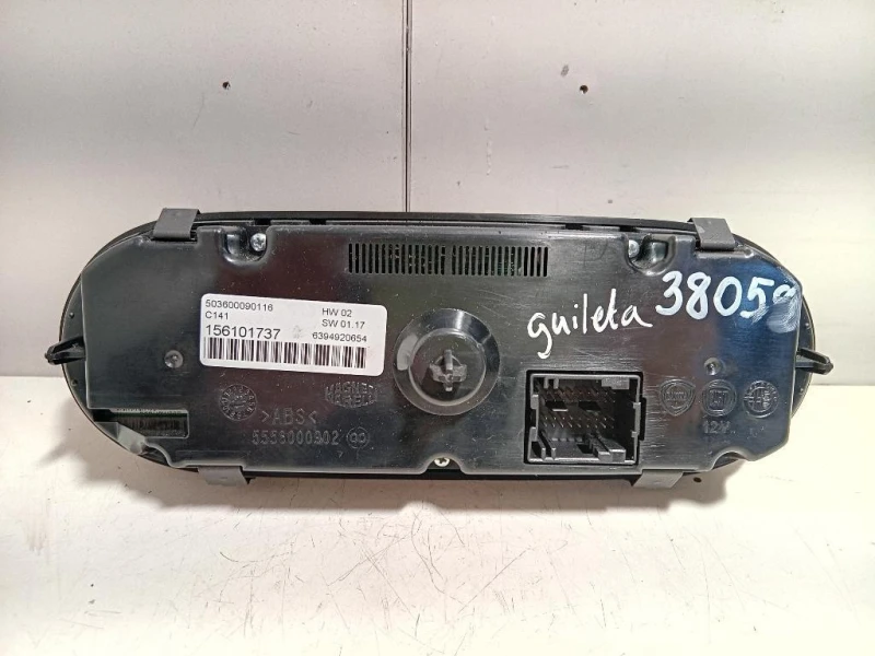 Modulo Comando Riscaldamento Clima 156101737 Alfa Romeo Giulietta 2013