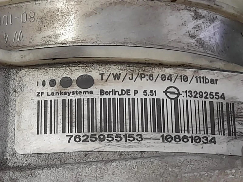 Pompa Servosterzo 7625062115 Opel Astra H 2005