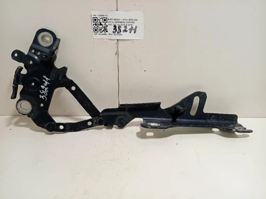 Cerniera Cofano ANT DX 139896 10 Bmw Serie 1 F20 Berlina 2012