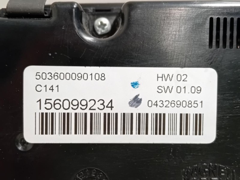 Modulo Comando Riscaldamento Clima 156099234 Alfa Romeo Giulietta 2013