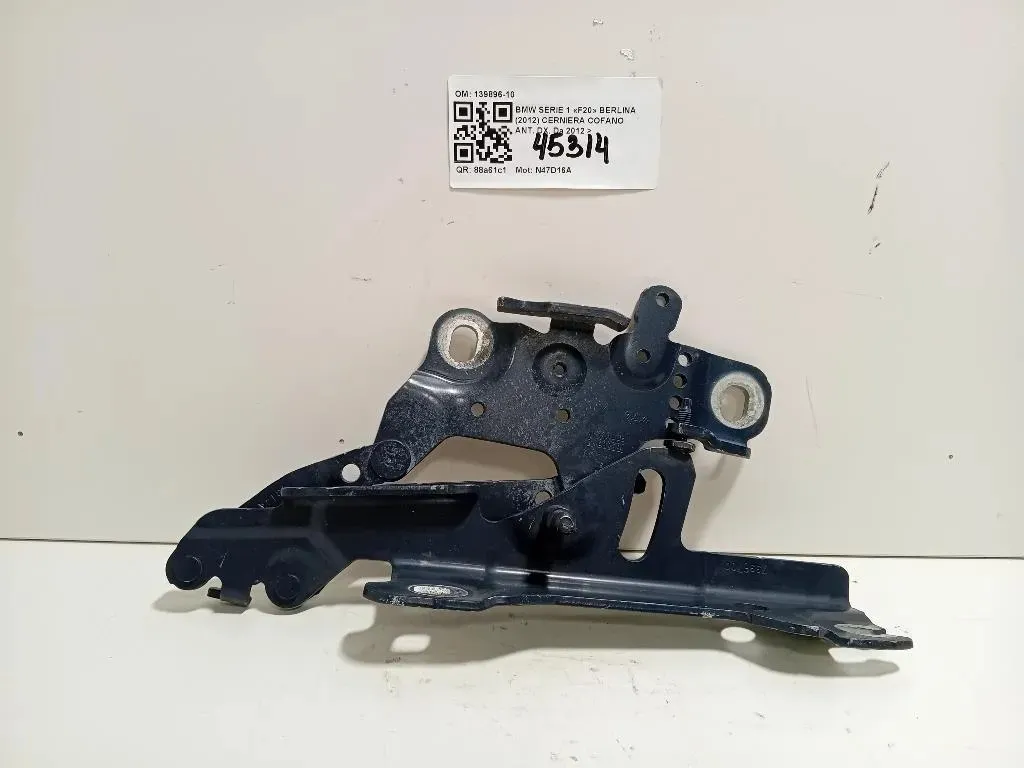 Cerniera Cofano ANT DX 139896-10 Bmw Serie 1 F20 Berlina 2012