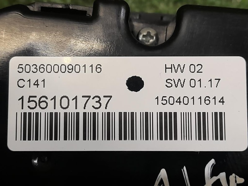 Modulo Comando Riscaldamento Clima 156101737 Alfa Romeo Giulietta 2016