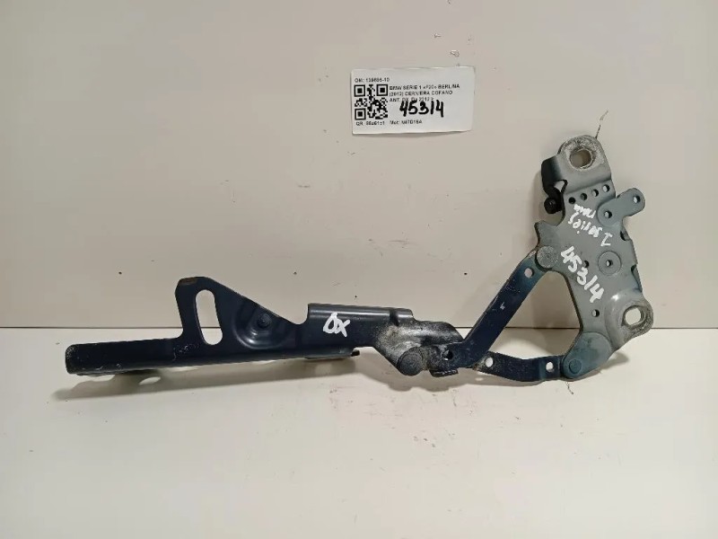 Cerniera Cofano ANT DX 139896-10 Bmw Serie 1 F20 Berlina 2012