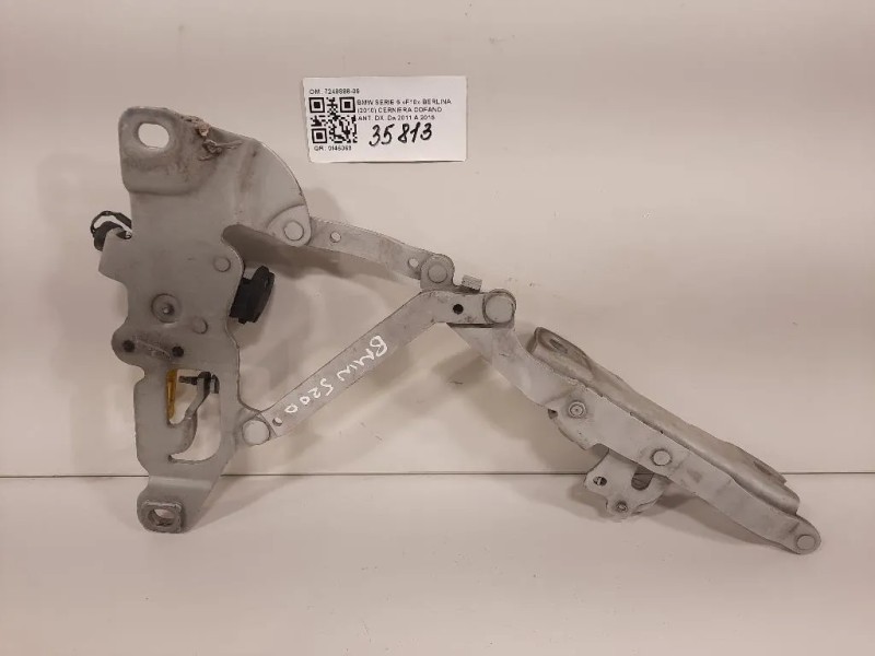 Cerniera Cofano ANT DX 7249888-09 Bmw Serie 5 F10 Berlina 2010