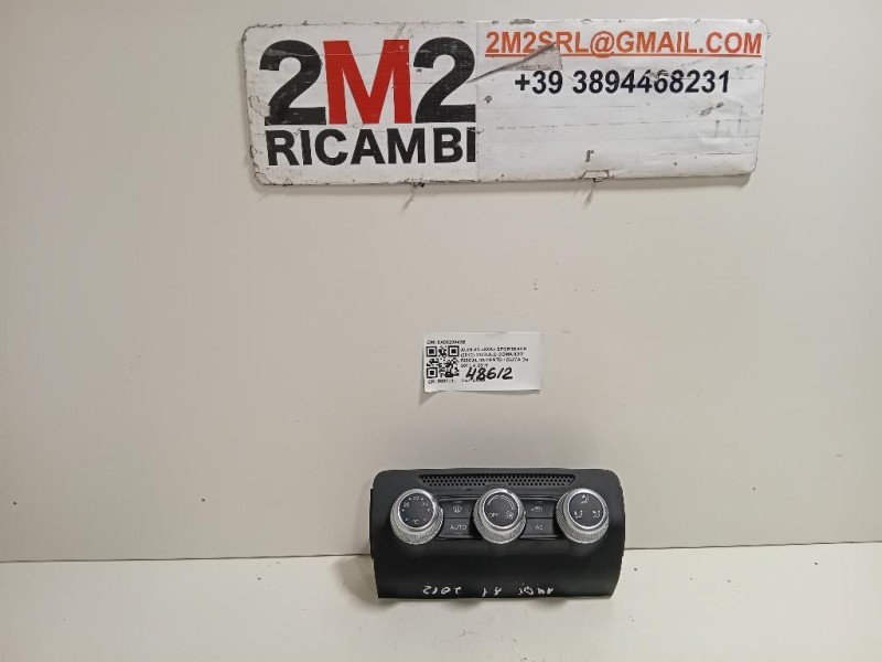 Modulo Comando Riscaldamento Clima 8X0820043B Audi A1 8XA Sportback 2012