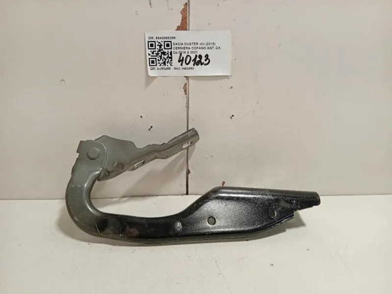 Cerniera Cofano ANT DX 654006928R Dacia Duster II 2018