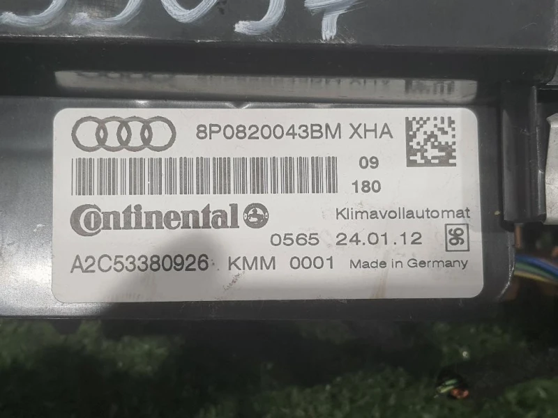 Modulo Comando Riscaldamento Clima 8P0820043BM Audi A3 8P1 2008