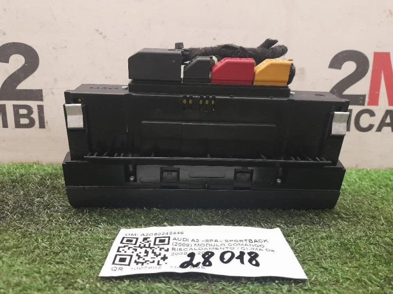 Modulo Comando Riscaldamento Clima A2C53242446 Audi A3 8PA Sportback 2008