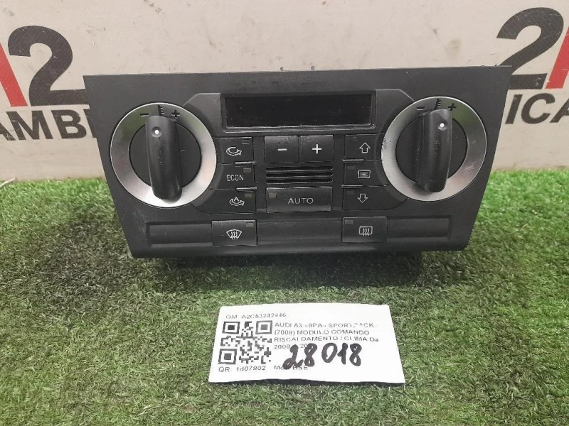 Modulo Comando Riscaldamento Clima A2C53242446 Audi A3 8PA Sportback 2008
