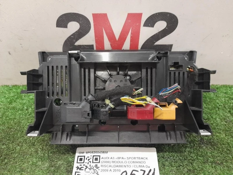 Modulo Comando Riscaldamento Clima 8P0820043BM Audi A3 8PA Sportback 2008