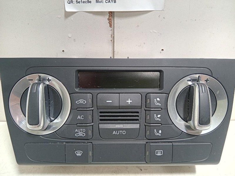 Modulo Comando Riscaldamento Clima 8P0 820043BM Audi A3 8PA Sportback 2010