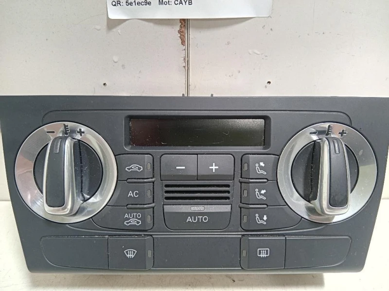 Modulo Comando Riscaldamento Clima 8P0 820043BM Audi A3 8PA Sportback 2010