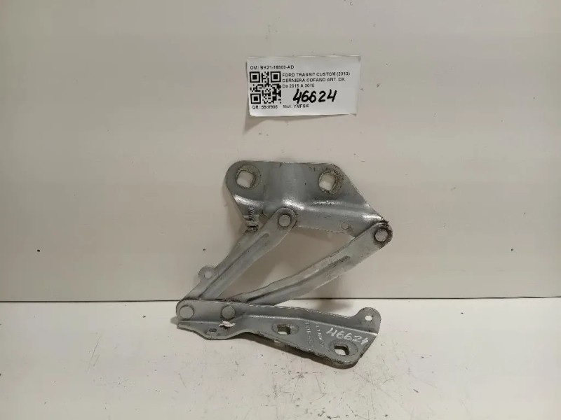 Cerniera Cofano ANT DX BK21-16800-AD Ford Transit Custom I 2013